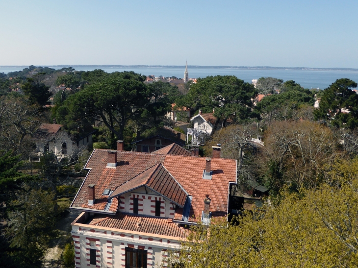 Vue sur la ville d'hiver - Arcachon