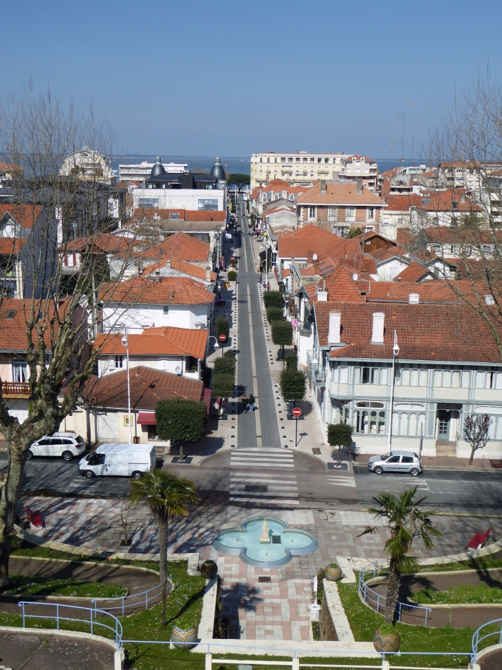 Vers le bassin - Arcachon