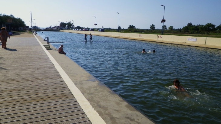 La piscine d'eau de mer. - Audenge