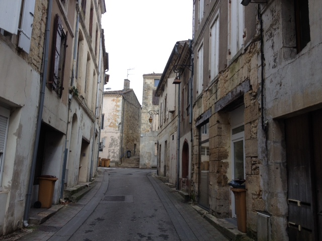 Une rue de Blaye.