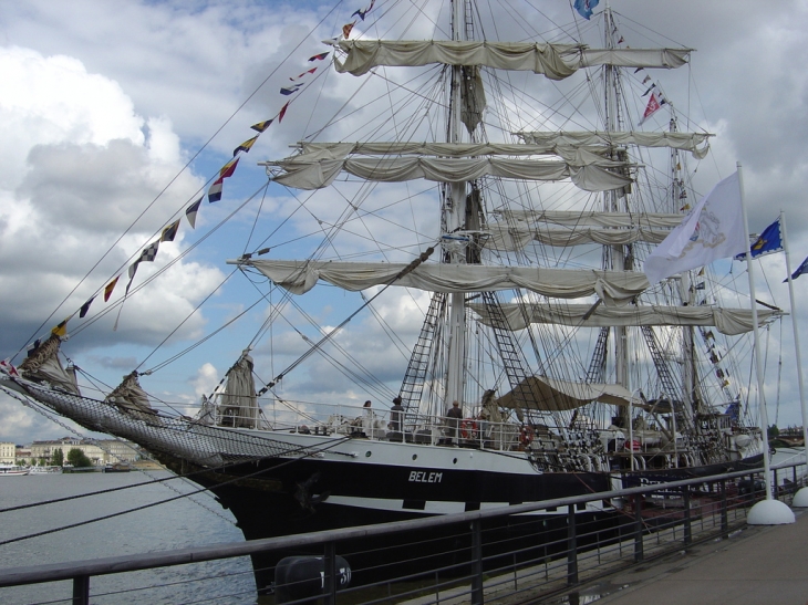 Le Belem à quai - Bordeaux