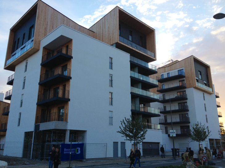 Exemple d'architecture du quartier Ginko. - Bordeaux