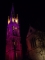 Photo précédente de Bordeaux Le clocher de l'église St Amand éclairé en mauve.