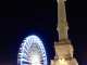 La colonne des girondins et la grande roue.