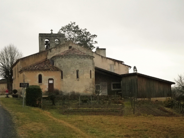 L'église romane Saint Saturnin (IMH). - Cardan