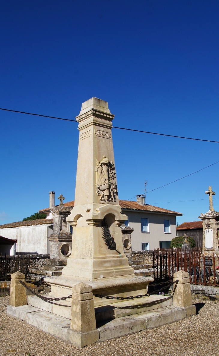 Le Monument aux Morts - Castillon-de-Castets