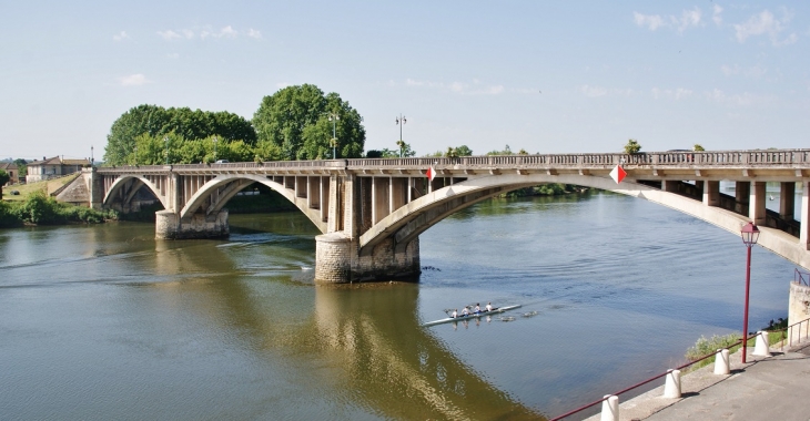 Pont sur la Dordogne - Castillon-la-Bataille