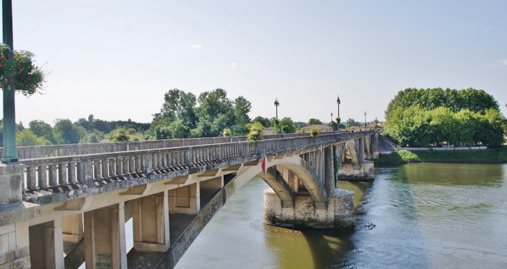 Pont sur la Dordogne - Castillon-la-Bataille