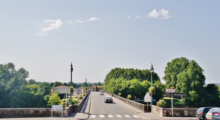 Pont sur la Dordogne - Castillon-la-Bataille