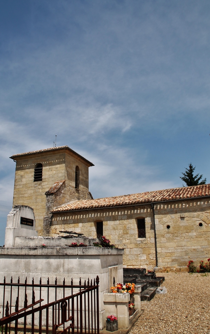 ++église Saint-Hippolyte - Castillon-la-Bataille