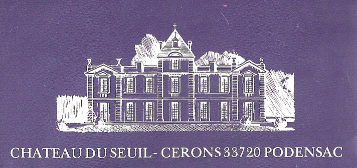 Château du Seuil J FLEURY Gravure 1979 - Cérons