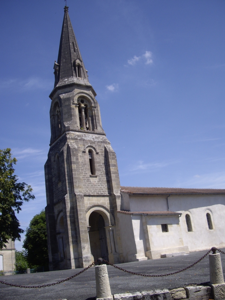 Eglise reconstruite 19ème. - Chamadelle