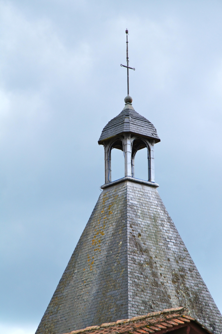 Clocher de l'église Notre-Dame. - Créon