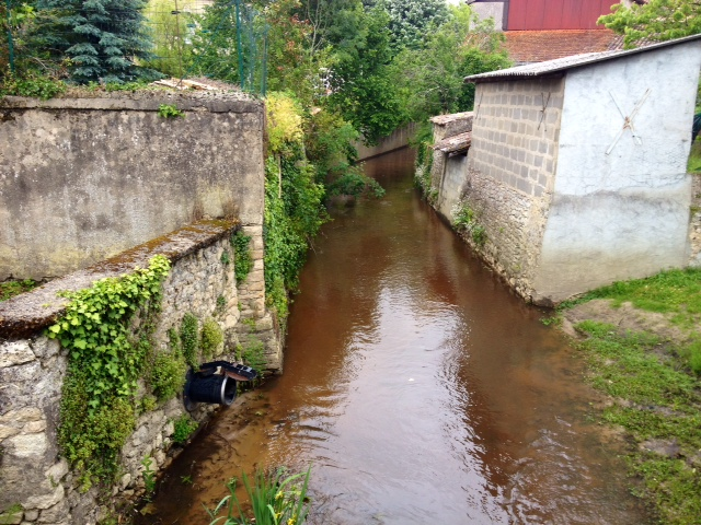 La rivière des Martinettes. - Étauliers