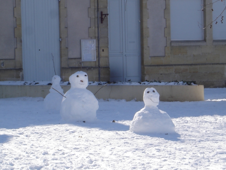 La neige c'est sympa...dixit un savoyard - Flaujagues