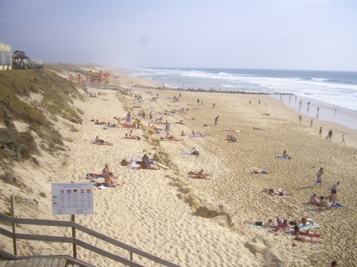 La plage océane à Lacanau Océan