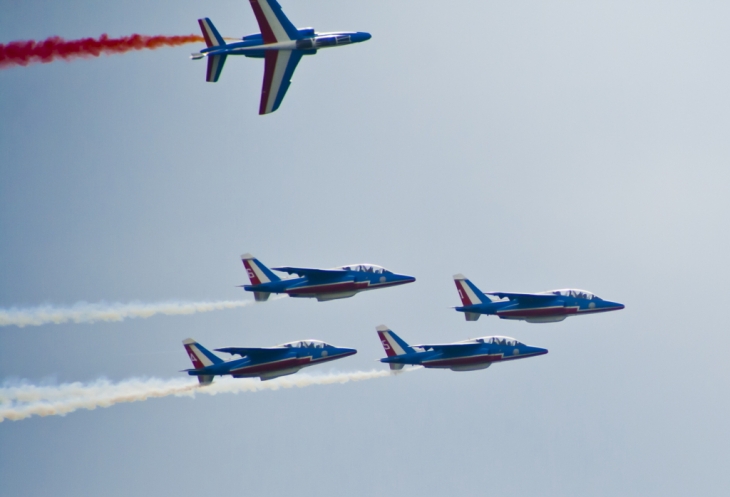 Lacanau Océan - patrouille de France