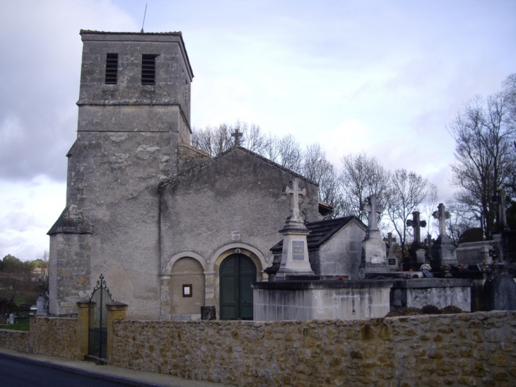 L'église romane - Lagorce