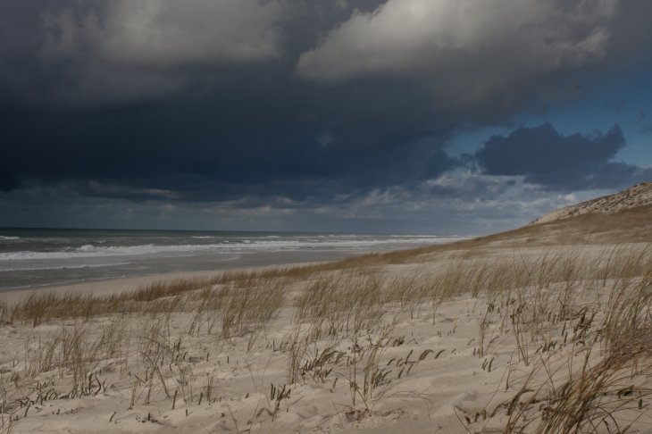 Plage et ciel d'hiver - Lège-Cap-Ferret