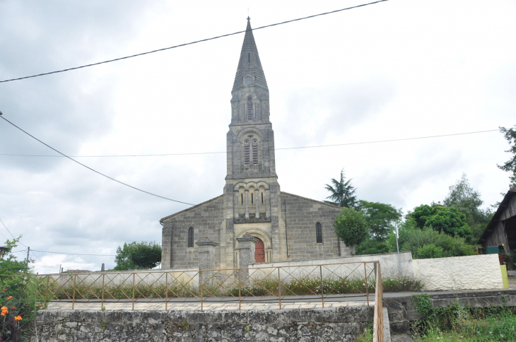 L'Eglise de face - Les Peintures