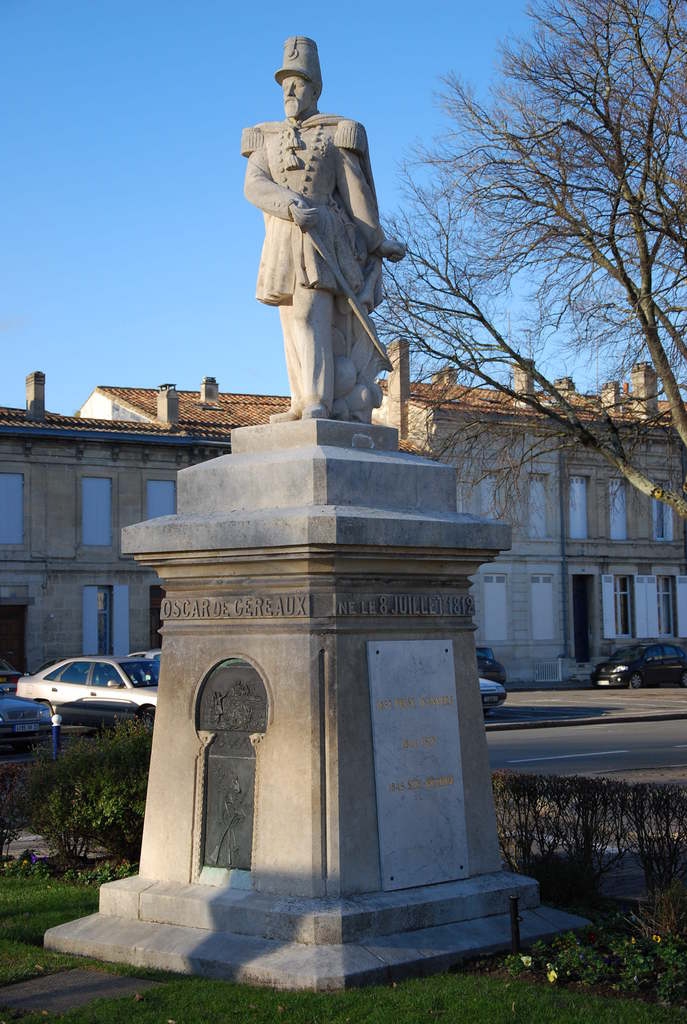 Statue d' Oscar de Cereaux - Libourne