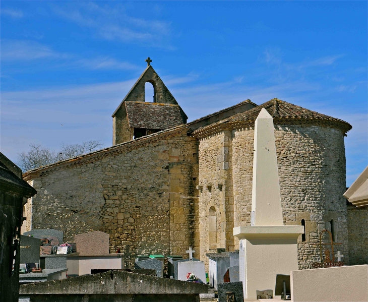 L'église Saint Vincent - Loubens