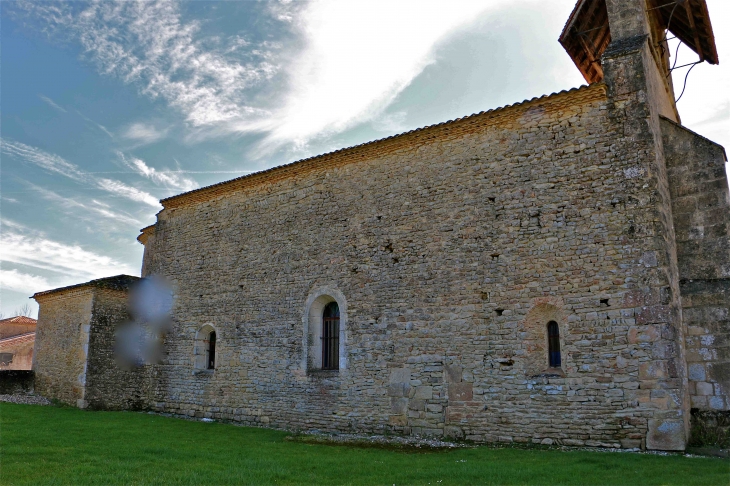 L'église Saint Vincent - Loubens