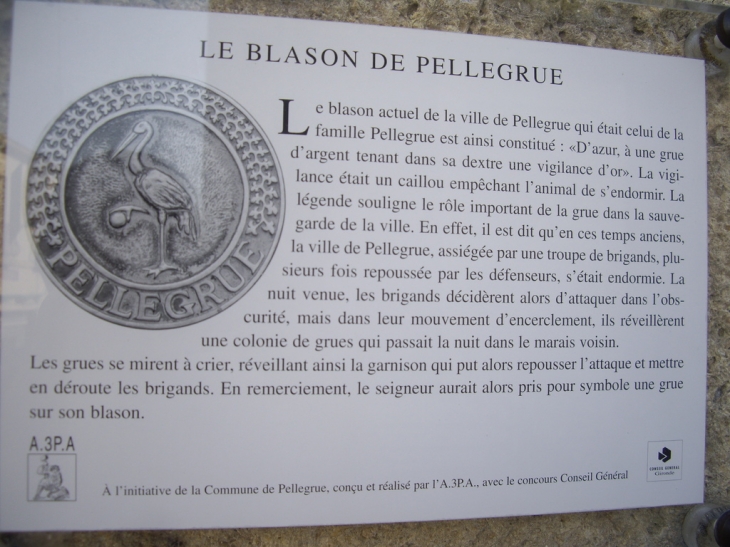 Les origines de l'appellation de Pellegrue.