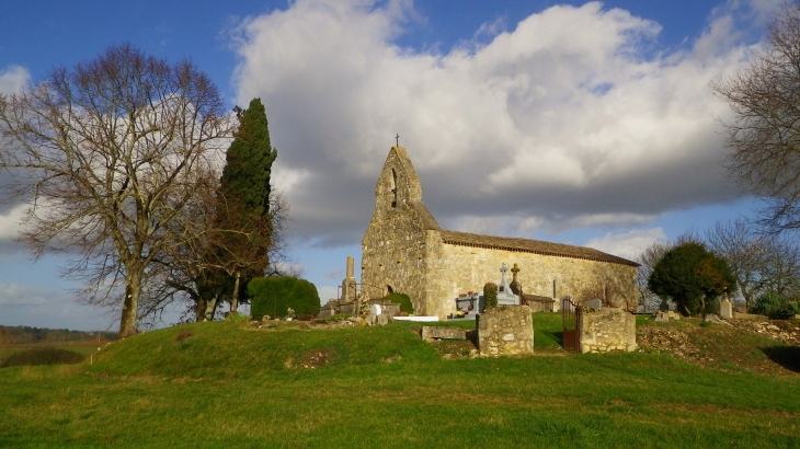 L'église de Saint Laurent. - Pellegrue