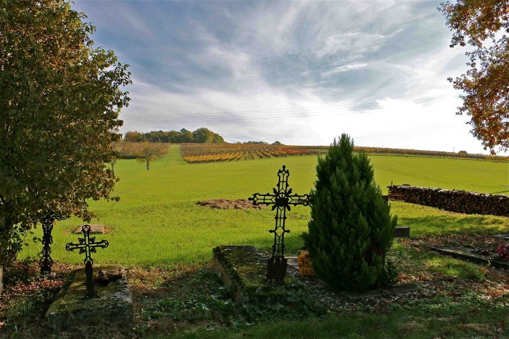 Depuis l'église Saint Laurent de Servole - Pellegrue