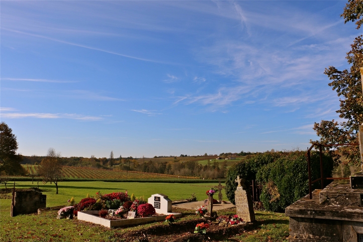 Depuis l'église Saint Laurent de Servole - Pellegrue