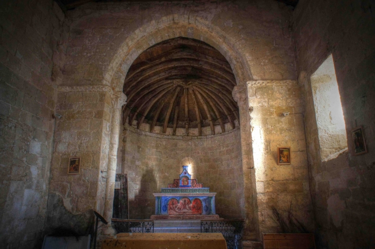 Eglise Saint Pierre à Génas - Pellegrue