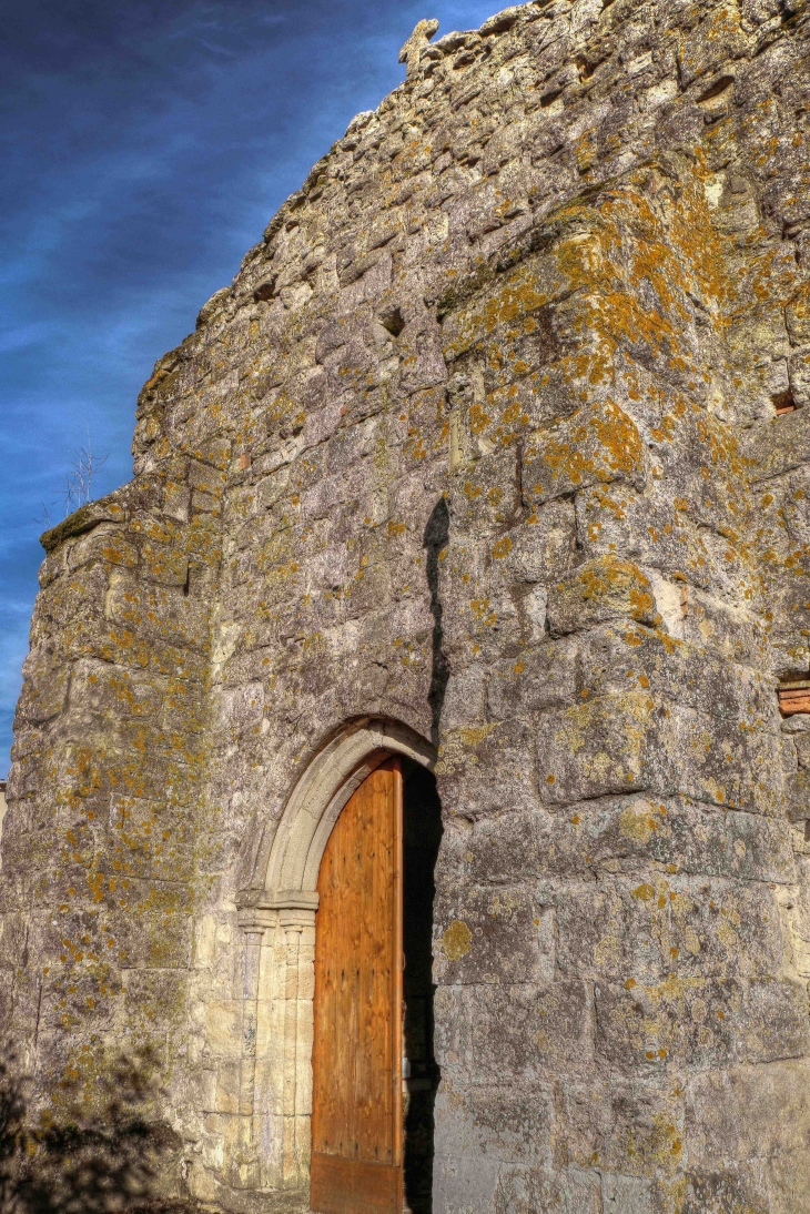 Eglise Saint Pierre à Génas - Pellegrue