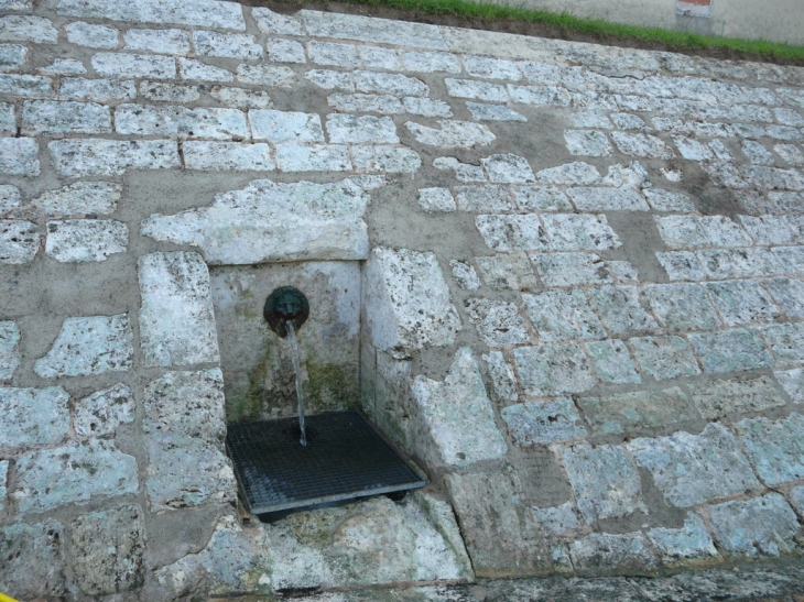 Fontaine : La gueule de lion - Pessac-sur-Dordogne