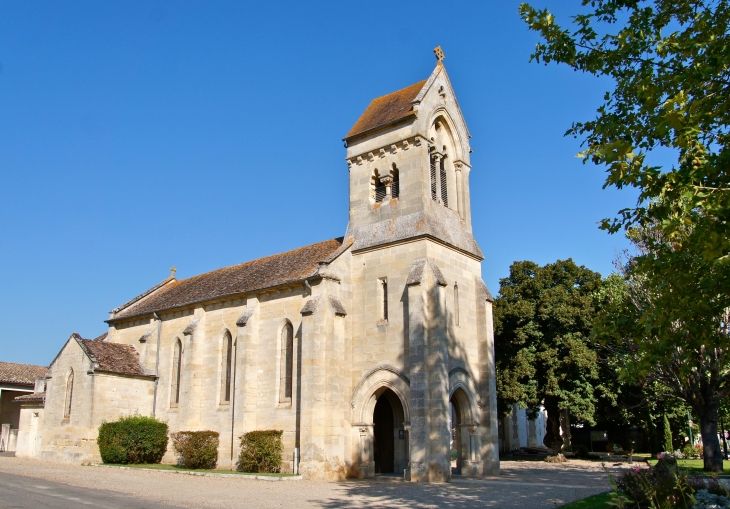 Eglise Saint Pierre, milieu XIXe siècle. - Porchères