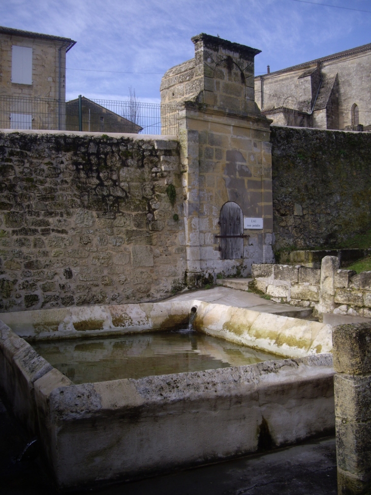 Le lavoir - Puisseguin