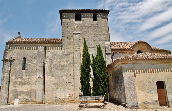 L'église Romane - Puisseguin