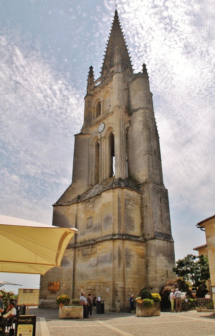 église Monolithe ( Le Clocher ) - Saint-Émilion