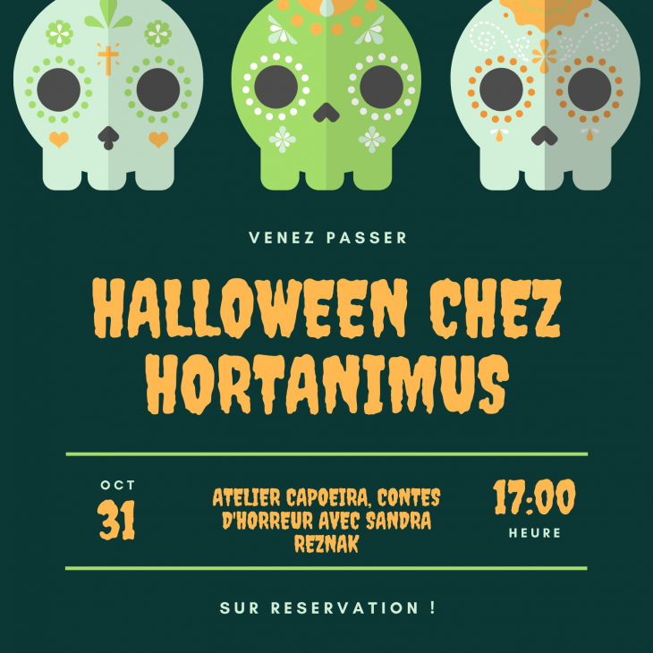 Le 31 octobre chez Hortanimus ! - Saint-Laurent-Médoc