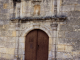 Le portail renaissance de l'église de Saint Léon.