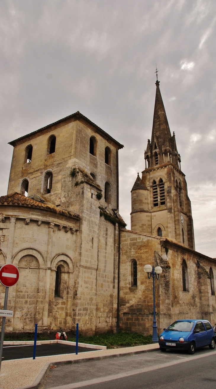 ++église Saint-Médard  - Saint-Médard-de-Guizières