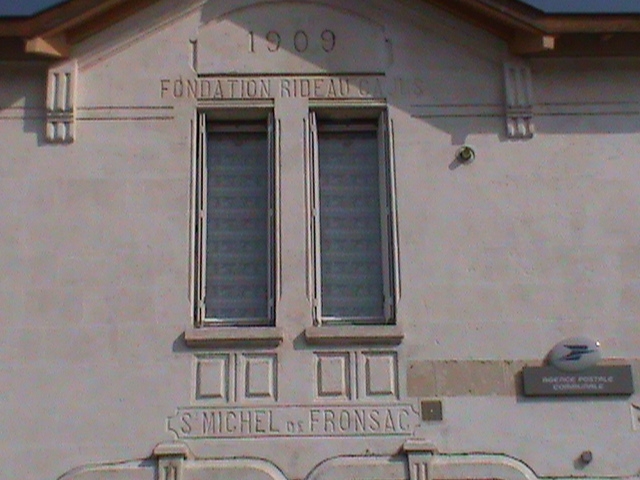 Bureau de poste - Saint-Michel-de-Fronsac