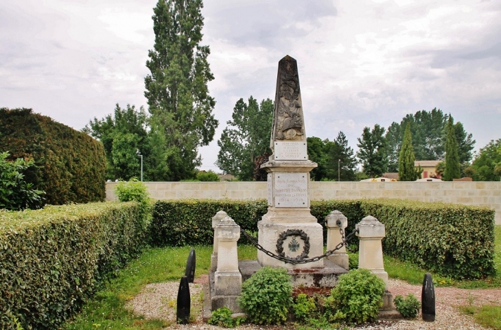 Monument aux Morts - Saint-Pey-d'Armens