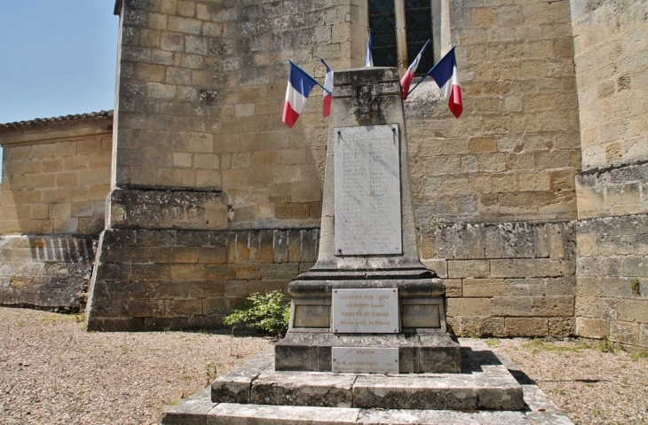 Monument aux Morts - Saint-Philippe-d'Aiguille