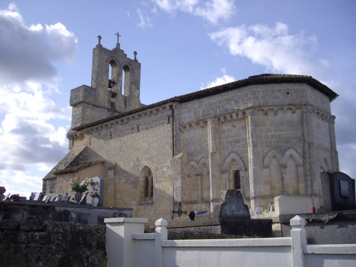 Eglise romane - Saint-Quentin-de-Baron