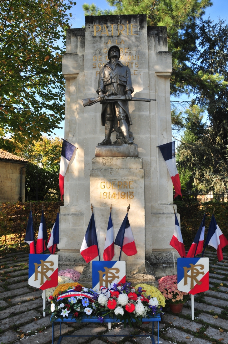 Monument aux morts - Sainte-Terre