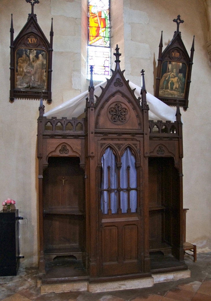 Confessional. - Sauveterre-de-Guyenne