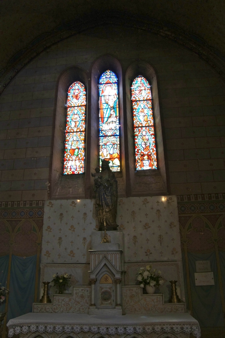 Chapelle collatérale de l'église Notre-Dame. - Sauveterre-de-Guyenne