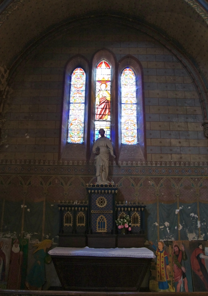 Chapelle collatérale de l'église Notre-Dame. - Sauveterre-de-Guyenne