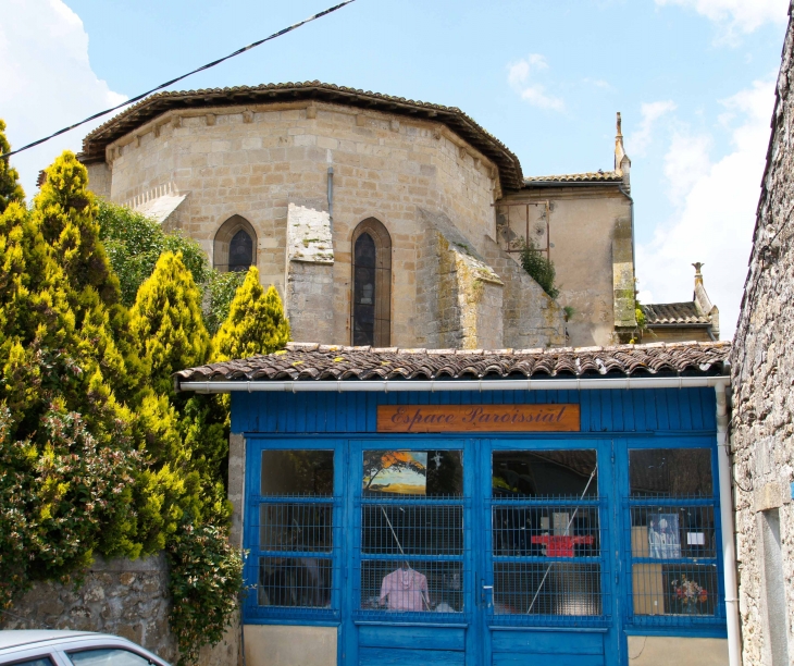 L'espace paroissial. - Sauveterre-de-Guyenne